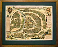 Сигизмундов план Москвы. 1610 г.